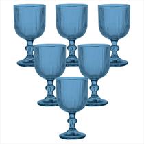 6 Taças Conjunto Luxuoso De Vidro 390ml Versalhes para Drinks Sucos Agua Diversas Cores 6 Taças Conjunto Luxuoso De Vidro 390ml Versalhes para Drinks Sucos Agua Diversas Cores