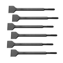 6 Talhadeiras P/ Martelete Sds-plus 40mm X 250mm Tipo Makita 6 Talhadeiras P/ Martelete Sds-plus 40mm X 250mm Tipo Makita