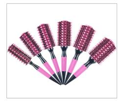 6 tamanho redondo pente de cabelo cabeleireiro escovas ceram 6 tamanho redondo pente de cabelo cabeleireiro escovas ceram