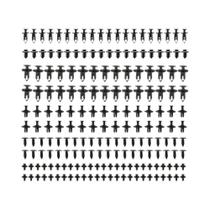 6 Tamanhos Universal Auto Fastener Push Pin Rivet Trim Clips 190Pcs Para Honda Civic Ford Focus