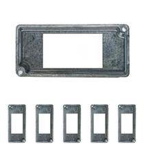 6 Tampa Condulete 3 Interruptor Tecla 1 Polegada Sieg 6 Tampa Condulete 3 Interruptor Tecla 1 Polegada Sieg