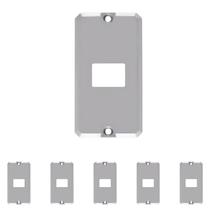 6 Tampa Condulete Alumínio Tomada Rj Medida 3/4 Sieg