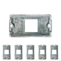 6 Tampa Condulete Fixo 2 Interruptor Tecla 1 Pol Sieg