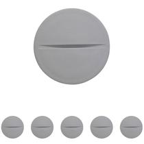 6 Tampão Pvc 1 1/2 Polegada Sieg P/condulete Múltiplo