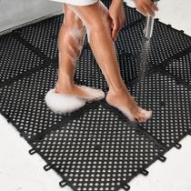 6 Tapete Piso Antiderrapante Estrado Pvc Banheiro Box Canil