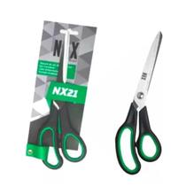 6 Tesouras Profissional Multiuso Escritório Inox 21cm da Marca Nox