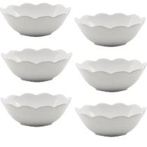 6 Tigela Cumbuca Ondulada em Melamina p/ Sobremesa 250ml 6 Tigela Cumbuca Ondulada em Melamina p/ Sobremesa 250ml