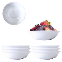 6 Tigelas Bowl Cumbuca Pote Redondo em Melamina 200ml