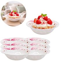 6 Tigelas Melamina 18cm Branca Ideal Restaurante Hotel Buffet 6 Tigelas Melamina 18cm Branca Ideal Restaurante Hotel Buffet