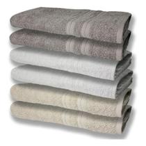 6 Toalhas Grande Super Felpudas E Grossa 80x150 Bg+br+cz 6 Toalhas Grande Super Felpudas E Grossa 80x150 Bg+br+cz