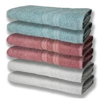 6 Toalhas Grande Super Felpudas E Grossa 80x150 Br+re+cz 6 Toalhas Grande Super Felpudas E Grossa 80x150 Br+re+cz