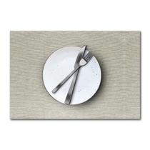 6 Toalhinhas de Mesa e 6 Porta Copos Sisal Marfim