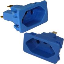 6 Tomada Painel Aparelhos Embutir Tpa2-3 10a Azul Margirius 6 Tomada Painel Aparelhos Embutir Tpa2-3 10a Azul Margirius
