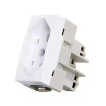 6 Tomadas Cor Branca 2p+t 20a 250v Linha Sleek 16048 6 Tomadas Cor Branca 2p+t 20a 250v Linha Sleek 16048