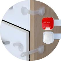 6 Trava Gaveta Armário Segurança Protetor Proteção Bebe C In