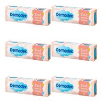 6 Un Dermodex Prevent Creme Para Assaduras Com 30g Cd