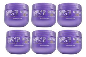 6 Un Gel Cola Cera/black/incolor 300g - Eaê Cosméticos