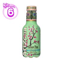 6 und Chá Verde Sabor Mel com aroma Ginseng - Arizona 500ml