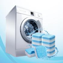 6 Unidades, 3 Meses de duração, Pastilha Higienização para Máquinas de Lavar, Tampa Frontal ou Superior.