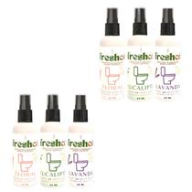 6 Unidades Bloqueador Odor Sanitários Lixeira Banheiro Spray - Kit Lar Fresh