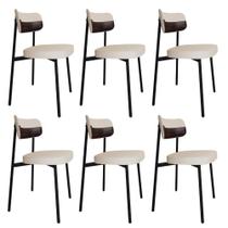 6 Unidades Cadeira Alloa fixa C/4 Pés 50 X 44,7 X 83,8 cm 6 Unidades Cadeira Alloa fixa C/4 Pés 50 X 44,7 X 83,8 cm