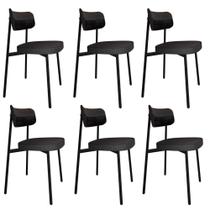 6 Unidades Cadeira Alloa fixa C/4 Pés 50 X 44,7 X 83,8 cm 6 Unidades Cadeira Alloa fixa C/4 Pés 50 X 44,7 X 83,8 cm