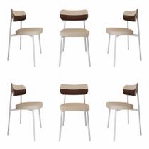 6 Unidades Cadeira Alloa fixa C/4 Pés 50 X 44,7 X 83,8 cm Pés Brancos 6 Unidades Cadeira Alloa fixa C/4 Pés 50 X 44,7 X 83,8 cm Pés Brancos