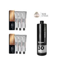 6 Unidades Coloração Vita Derm 12.12 + 1 Ox 30 Vol 900ml 6 Unidades Coloração Vita Derm 12.12 + 1 Ox 30 Vol 900ml