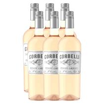 6 Unidades Corbelli Rose Pinot Grigio - 750ml 6 Unidades Corbelli Rose Pinot Grigio - 750ml