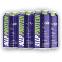6 UNIDADES DE ALLP PROTEIN MAÇÃ VERDE e FRUTAS TROPICAIS REFRESCÂNCIA E 15G DE PROTEÍNA