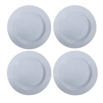 6 Unidades Prato Plástico 25cm Para Cozinha Sala De Jantar 6 Unidades Prato Plástico 25cm Para Cozinha Sala De Jantar