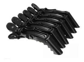 6 Unidades Presilha Prendedor De Cabelo Clips Tipo Bico De Pato Jacare Crocodilo Para Profissional Cabeleireira 6 Unidades Presilha Prendedor De Cabelo Clips Tipo Bico De Pato Jacare Crocodilo Para Profissional Cabeleireira