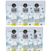 6 Unidades Sal Marinho Integral 500g Sem Gordura Trans