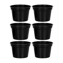 6 Vaso 5,5 litros Redondo Jardim Quintal Flores