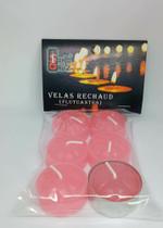 6 velas rechaud flutuante rosa decoração com porta-vela - Santa Cruz 6 velas rechaud flutuante rosa decoração com porta-vela - Santa Cruz