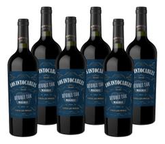 6 Vinhos Argentino Los Intocables Double Dark Malbec
