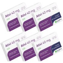 6 x Ativi 40mg 30cps - Ourofino Pet Atacado