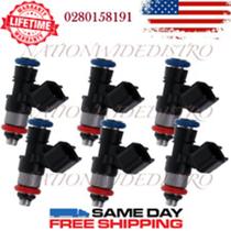 6 X Bico Injetor Bosch Ford Edge 3.5 3.7 V6 0280158191