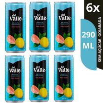 6 x Suco Néctar Del Valle Goiaba ZERO AÇÚCAR 290ml Pack COM 6 UNIDADES