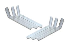 6 x Suporte Mão Francesa Invertido 20cm - Mod. U