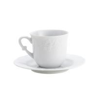 6 Xícaras de Chá Wolff Vendange de Porcelana Limoges 200ml