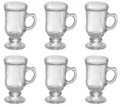 6 Xícaras Vidro Café Nespresso Dolce Gusto 115ml Caneca 6 Xícaras Vidro Café Nespresso Dolce Gusto 115ml Caneca