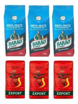 6 Yerba Mate Export Argentina y Uruguaia 500g