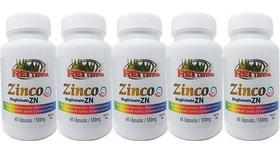 6 Zinco Quelato 60 Caps 500mg - Rei terra