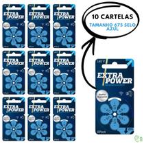 60 Baterias Tamanho 675 Auditivas Extra Power Phonak Widex