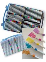 60 Canetinhas Escolar Ponta Grossa Profissional 1Linha 60 Canetinhas Escolar Ponta Grossa Profissional 1Linha