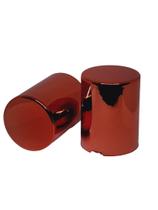 60 Capa Porca Boliviana Vermelha Metalizada 18mm 19mm