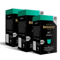 60 Cápsulas Café Baggio Nespresso Clássico