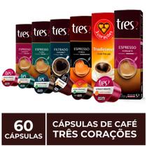 60 Cápsulas Três Corações, Café