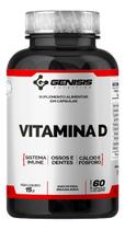 60 Capsulas Vitamina D - Genisis Nutrition - Fortalecedora 60 Capsulas Vitamina D - Genisis Nutrition - Fortalecedora